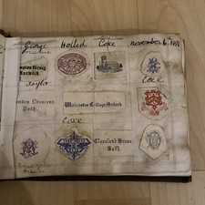 1887 Victorian Crests Album