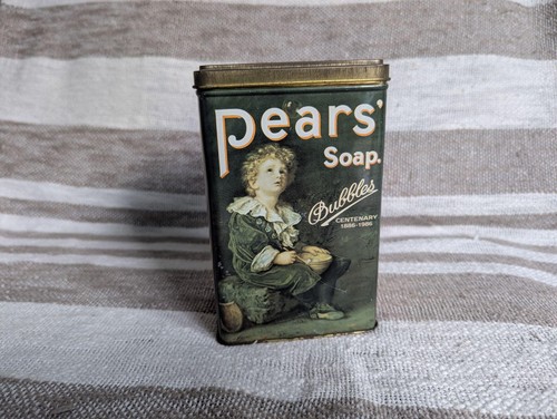 Vintage pears soap - pears', tin