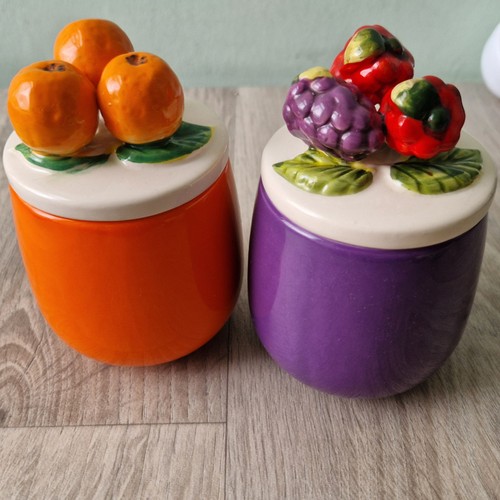 Vtg kitsch ceramic preserve - vtg,