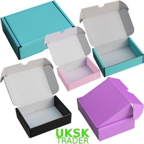 Various colours postal pip box - colours,