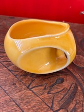 Vintage yellow Holkham Pottery