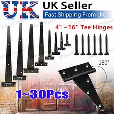 Lot 4"-18" Tee Hinges Black