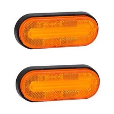 2 Durite ADR Amber Side LED