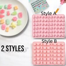 DIY Silicone bunny Mould for Sweets Candy Chocolate gummy candle jelly molds 