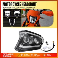 For Ktm Exc / Exc-F Excf 125 200 250 300 350 450 500 / 690 Smc R Led Headlight