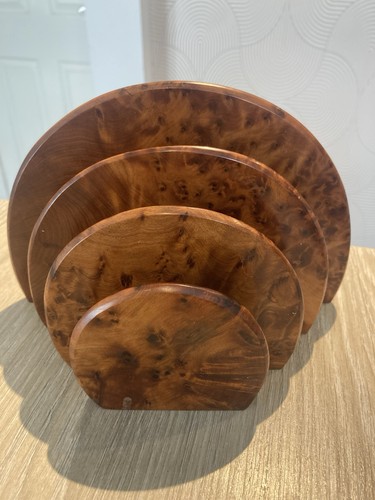 Thuya wood vintage art deco - thuya,