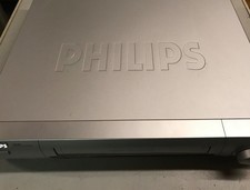 Philips Video Recorder / VCR VR608/07 for parts, A tape is sticking in it.