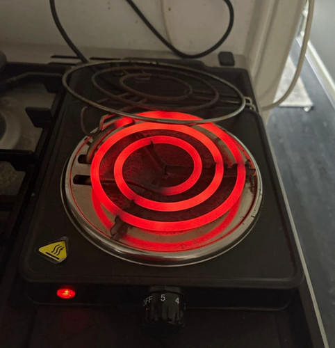 Portable electric hot plate - portable,
