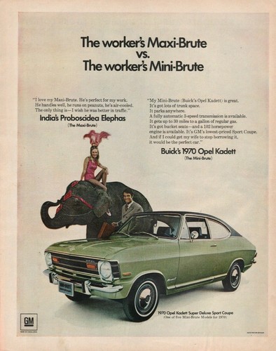1970 buick opel - buick, kadett