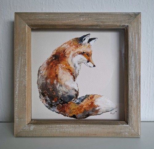 Fox original painting - fox,