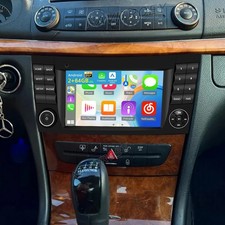 For Mercedes Benz CLS/E Class W211 W219 Car Stereo Radio Android 15 GPS Sat Nav