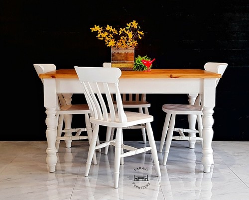 New 4ft farmhouse dining table - 4ft,