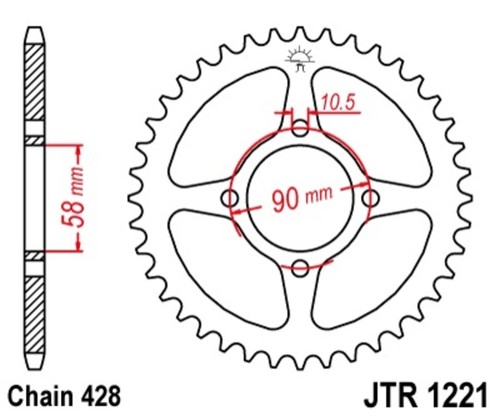 Sprockets steel - jt,