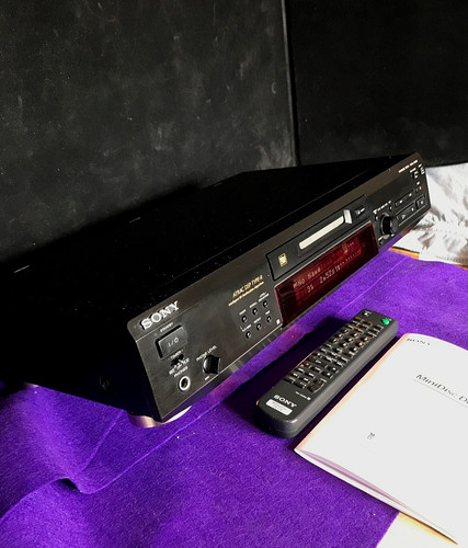Sony mds 530 minidisc - sony,