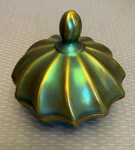 Zsolnay pecs eosin scalloped - zsolnay,