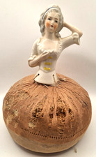 German Half Doll Pin Cushion