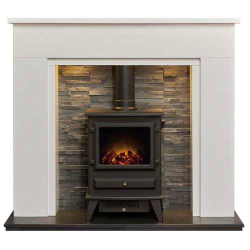 Acantha rimini white marble - white,