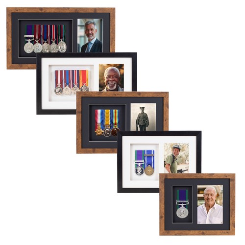 Court mounted medal frame with - court,