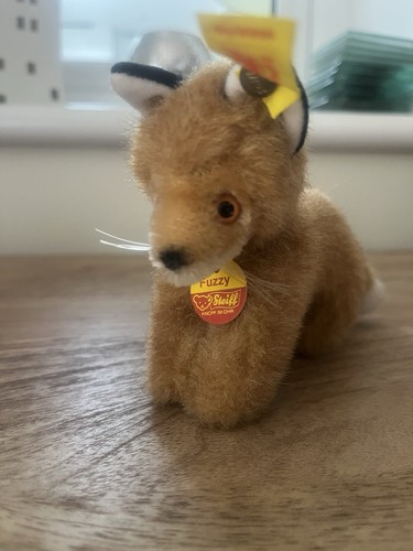 Vintage steiff fuzzy fox - fuzzy,