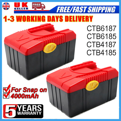 For snap 18v battery - on,