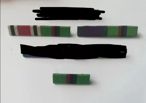 Medal ribbon bars for - ribbon, r.u.c
