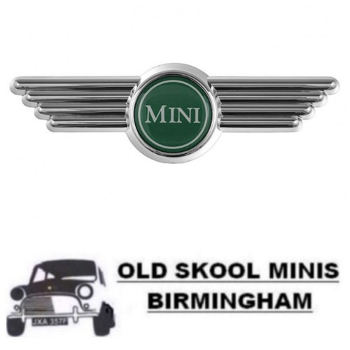 Classic mini chrome winged - mini,