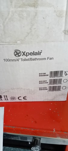 Xpelair dx100 extractor fan - xpelair,