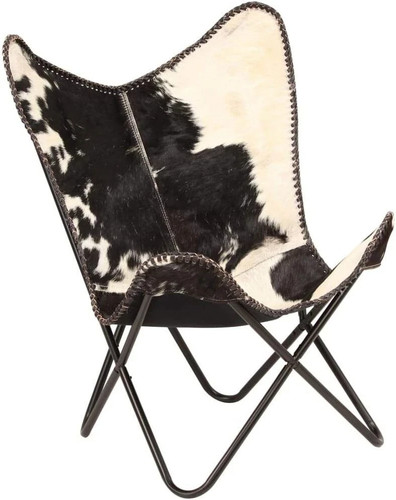 Vintage butterfly cowhide - butterfly,
