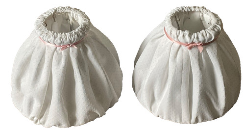 Vintage white dotted swiss - dotted,