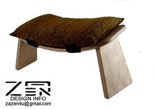 MEDITATION STOOL with a Fitted Cushion (Medium – Large)