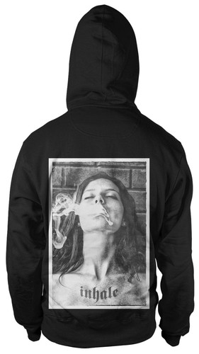 Inhale hood smoking - smoking, smoke