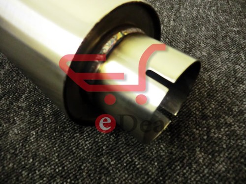 Stainless exhaust resonator - stainless,