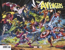 AVENGERS #7 LEO CASTELLANI AVENGERS 60TH WRAPAROUND VAR  