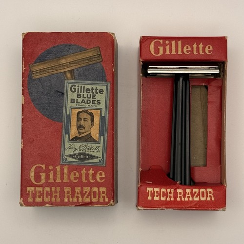 Vintage gillette tech - vintage, safety