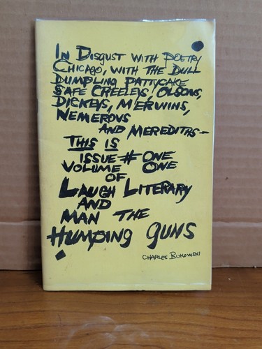 Charles bukowski signed - bukowski,