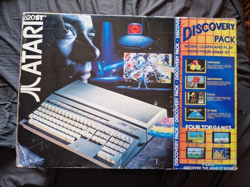 Atari 520 vintage computer - st,