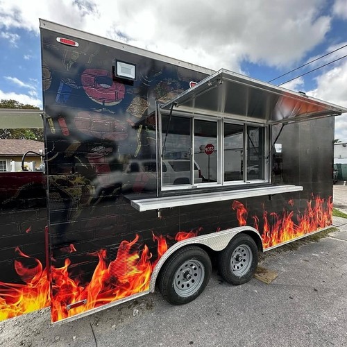 Flame design mobile food - flame,
