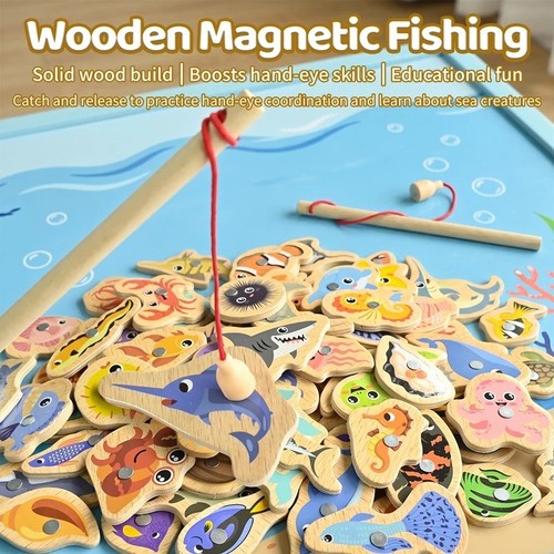 Magnetic fishing game - game,