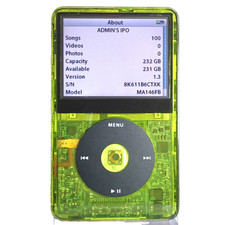 Apple iPod Classic Clear 5th