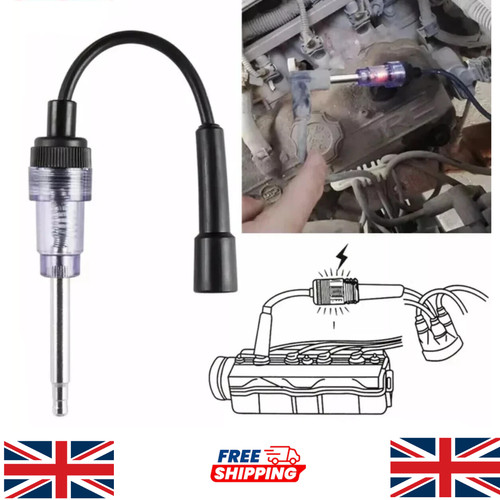 Car spark plug - tester, ignition
