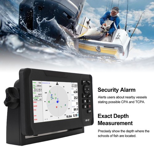 Marine chart plotter - chart, fish