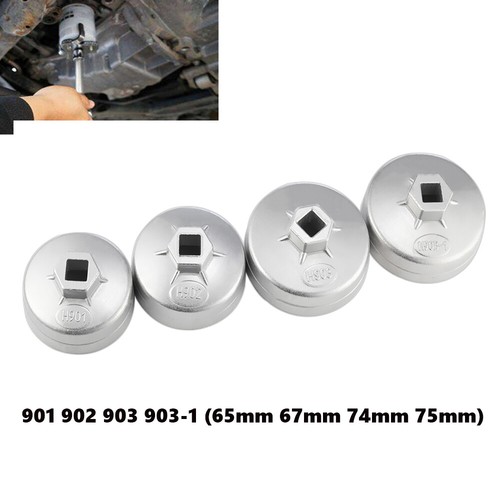 Set oil filter cap - of,