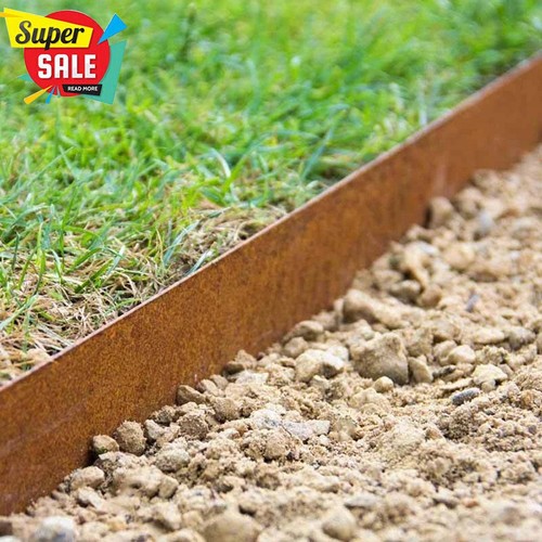 20cm metal garden edging - 5m,