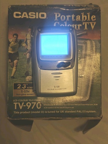 Casio 970d portable colour - casio,