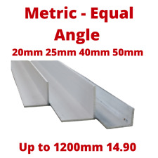 ALUMINIUM ANGLE Equal 20x20mm 25x25mm 40x40mm 50x50mm - 1000mm Length / 6063T6