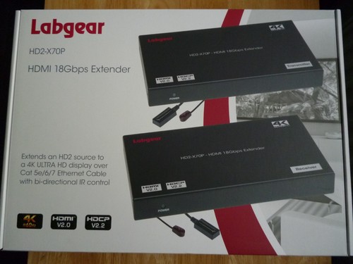Labgear hd2x70p hdmi - 4k, 18gbps