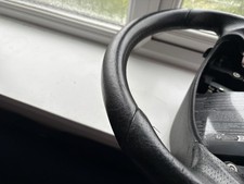 MERCEDES CLK W209 R320 CLS W219 E W211 BLACK LEATHER STEERING WHEEL A2304600503