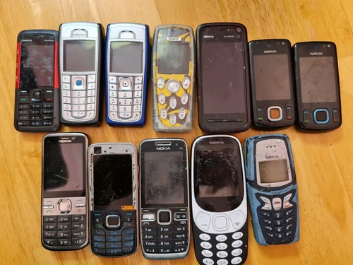 Vintage nokia mobile phones - vintage,