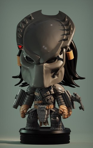 Predator printed statue - predator,