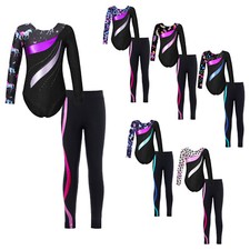 Girls Gymnastics Outfits Long